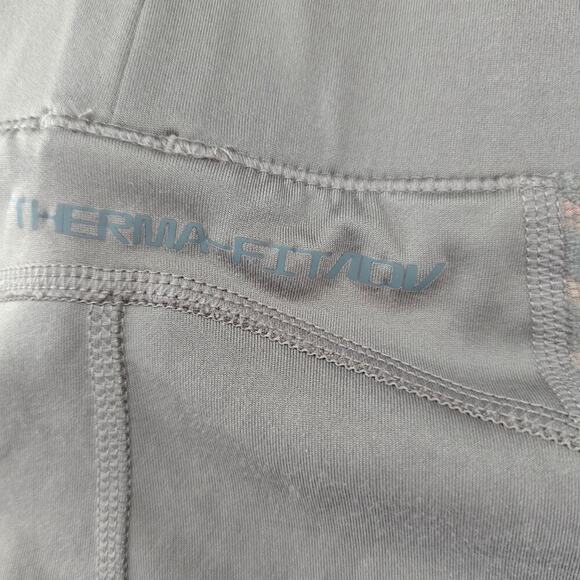 Nike Women's Pro Therma-FIT ADV High-Waisted Leggings Beige Gray XS - Picture 6 of 10